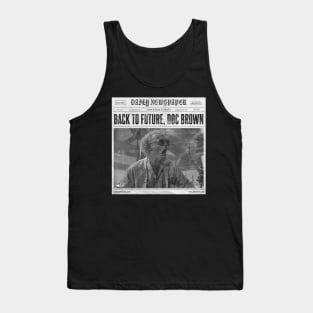 Back to the Future - Doc Brown Tank Top